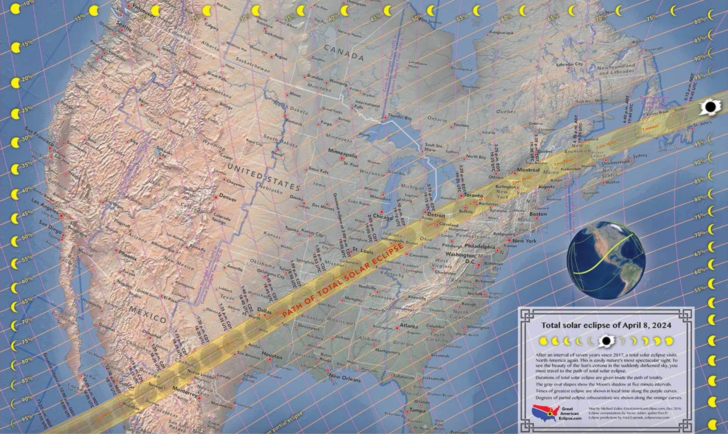 Where to View the April 2024 Total Eclipse