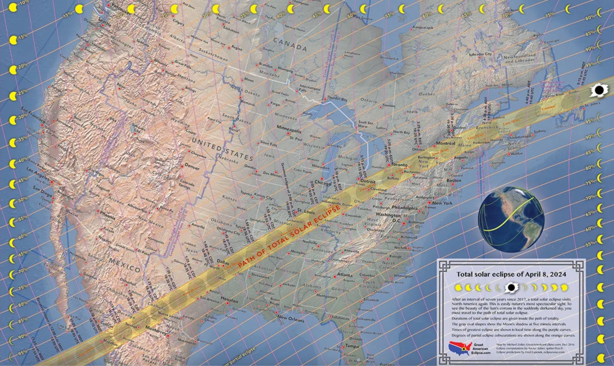 Where to View the April 2024 Total Eclipse - Eclipse Optics